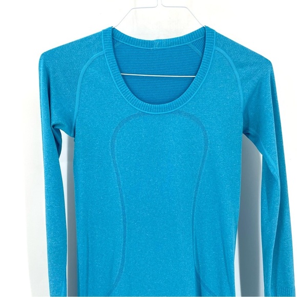 Lululemon SeaWheeze Swiftly Tech Blue All Seeing Eye Long Sleeve Limited Edition - Picture 3 of 7